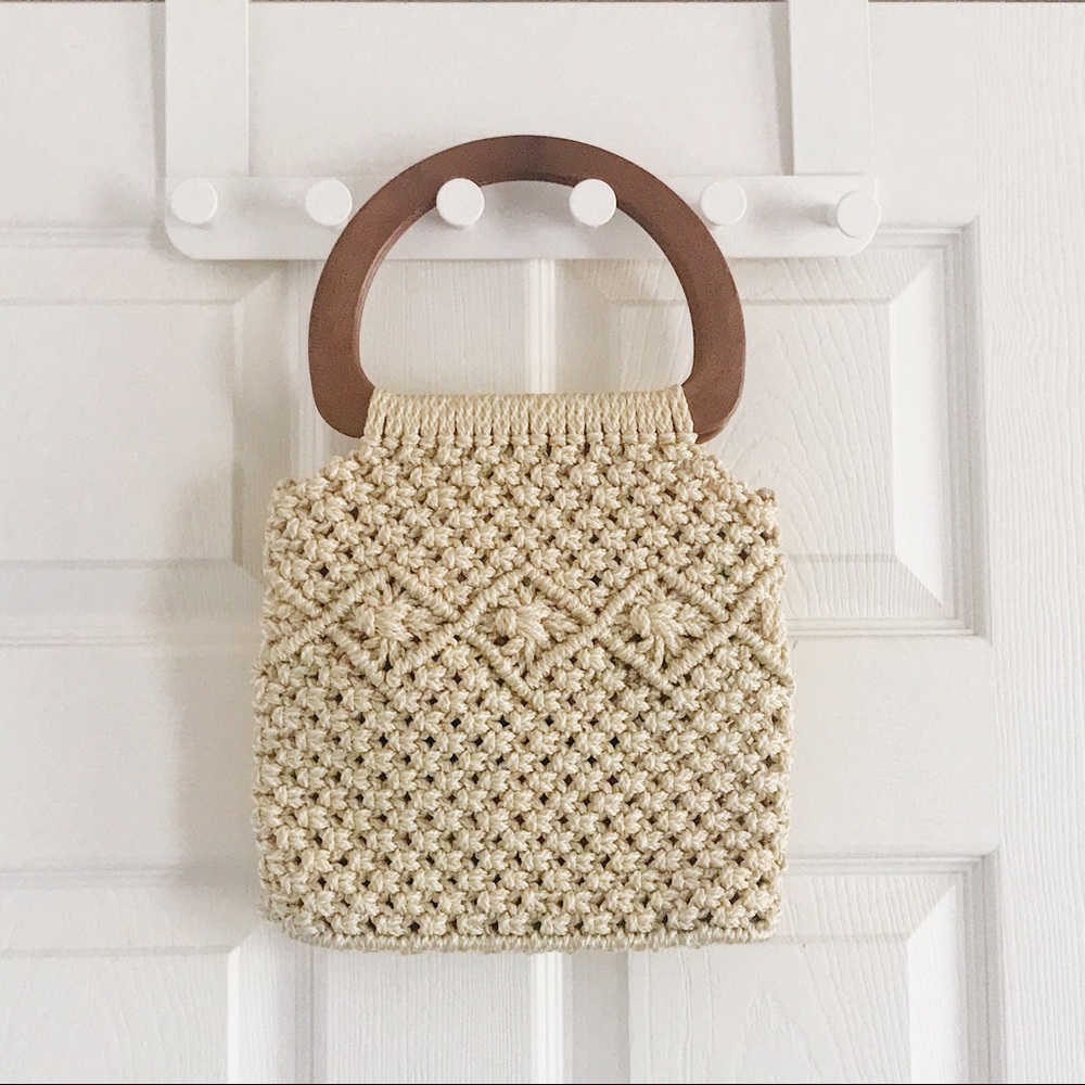 Vintage Woven Handbag